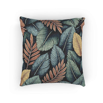 Tropical Leaf Pattern Woven Accent Pillow - product image 6