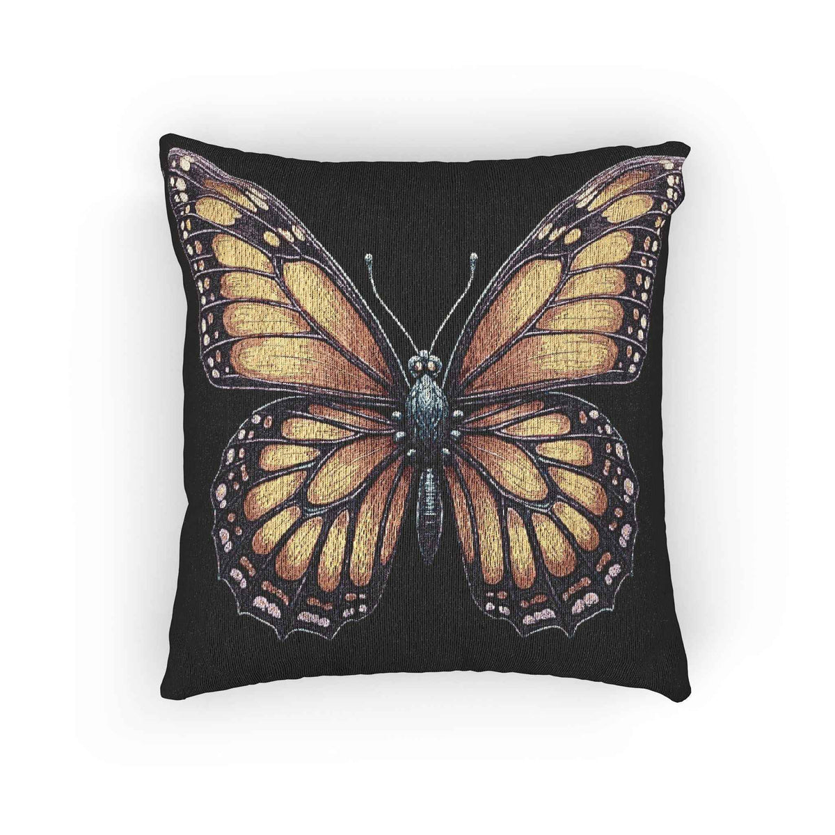 Monarch Butterfly Woven Accent Pillow - product image 6