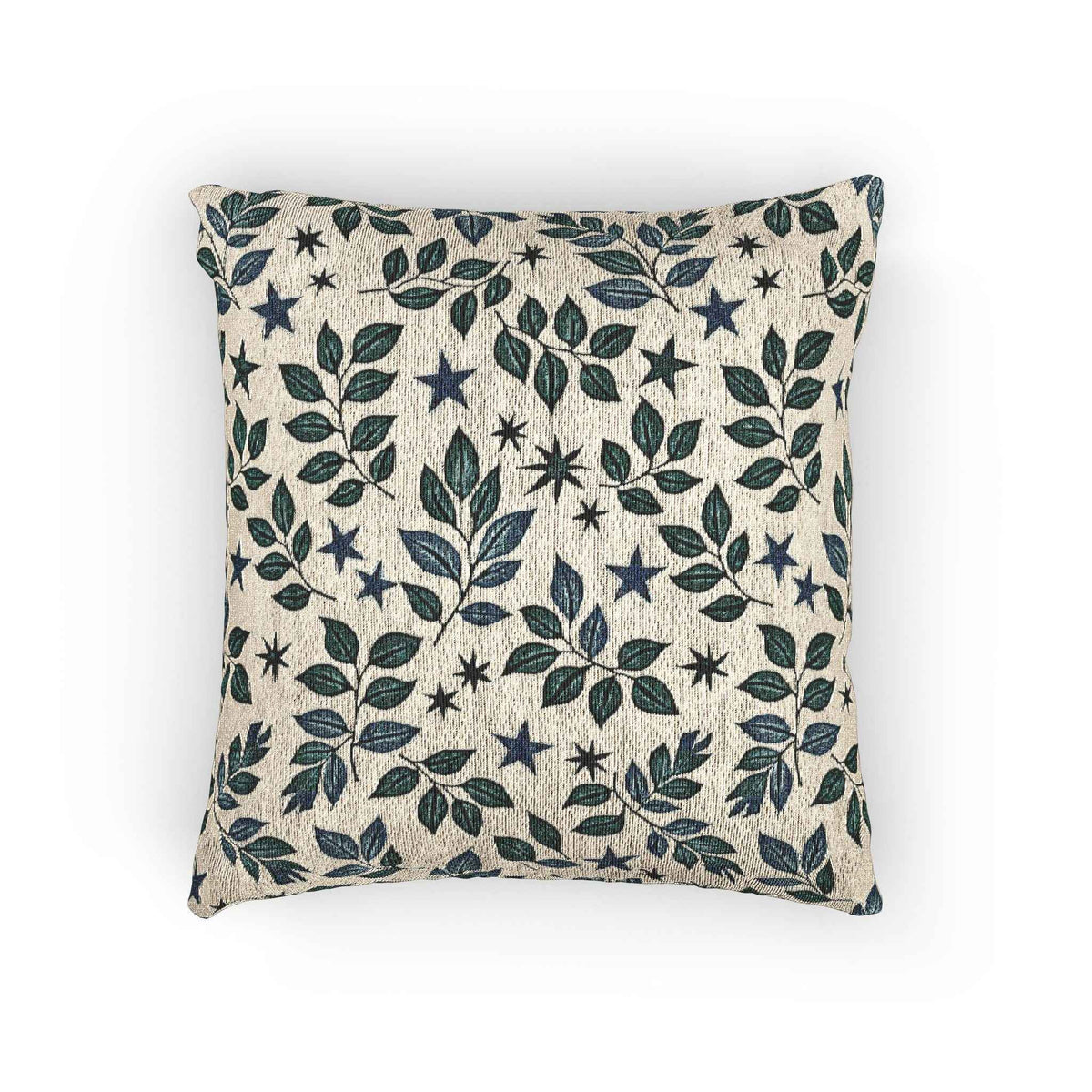 Leaf and Star Pattern Woven Accent Pillow - product image 1
