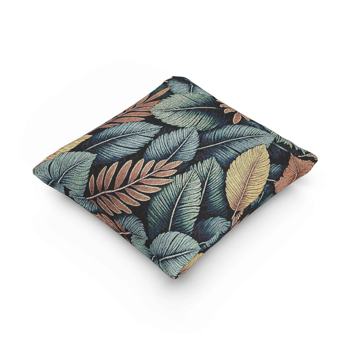Tropical Leaf Pattern Woven Accent Pillow - product image 8