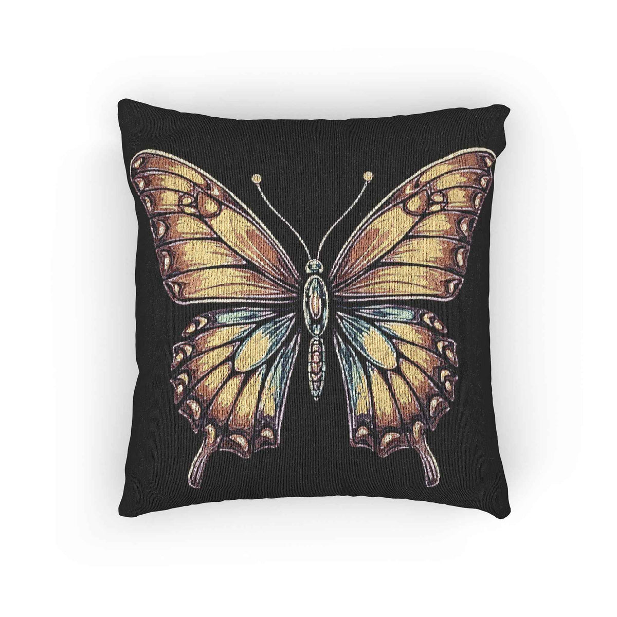 Golden Butterfly Woven Accent Pillow - product image 5