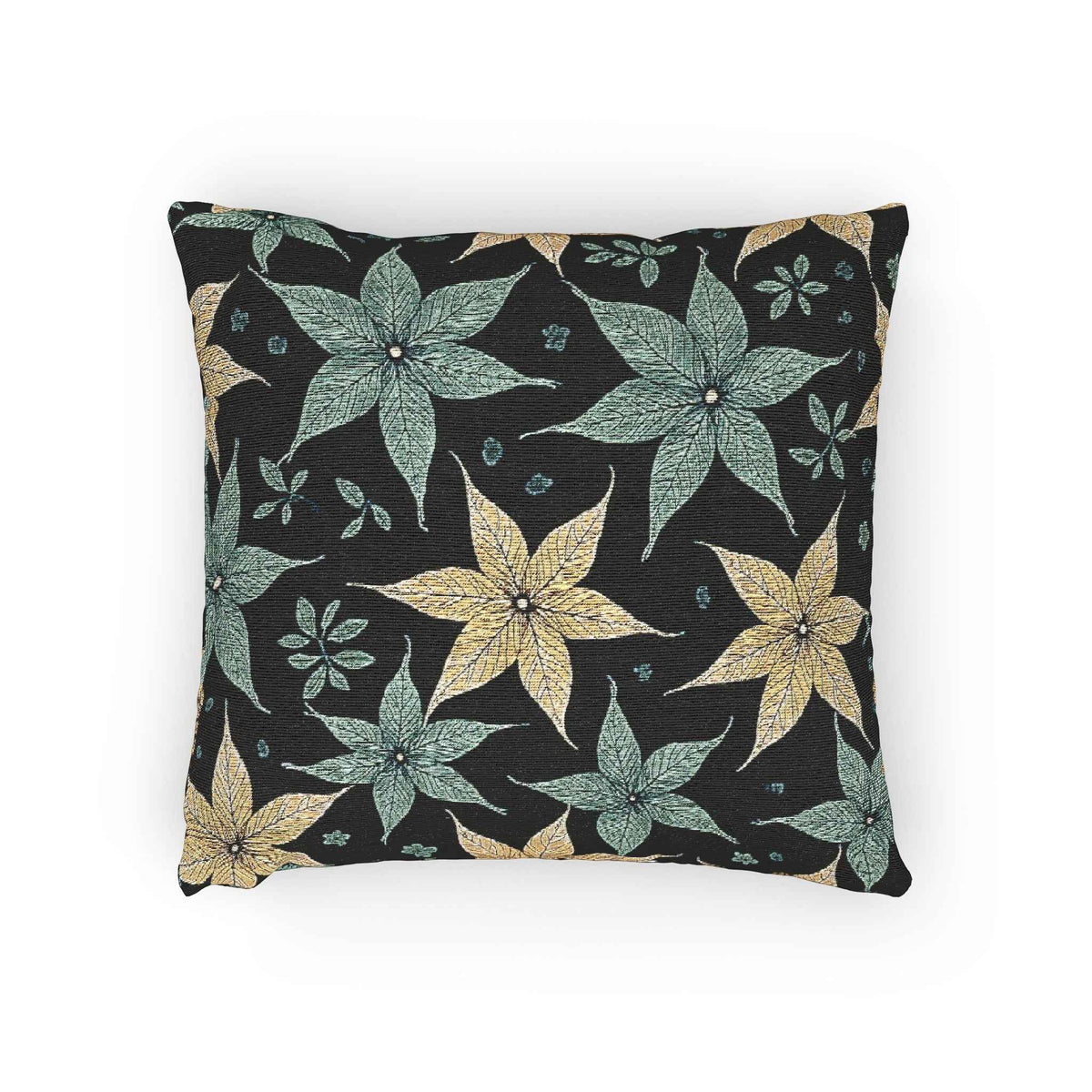 Star Floral Pattern Woven Accent Pillow - product image 4
