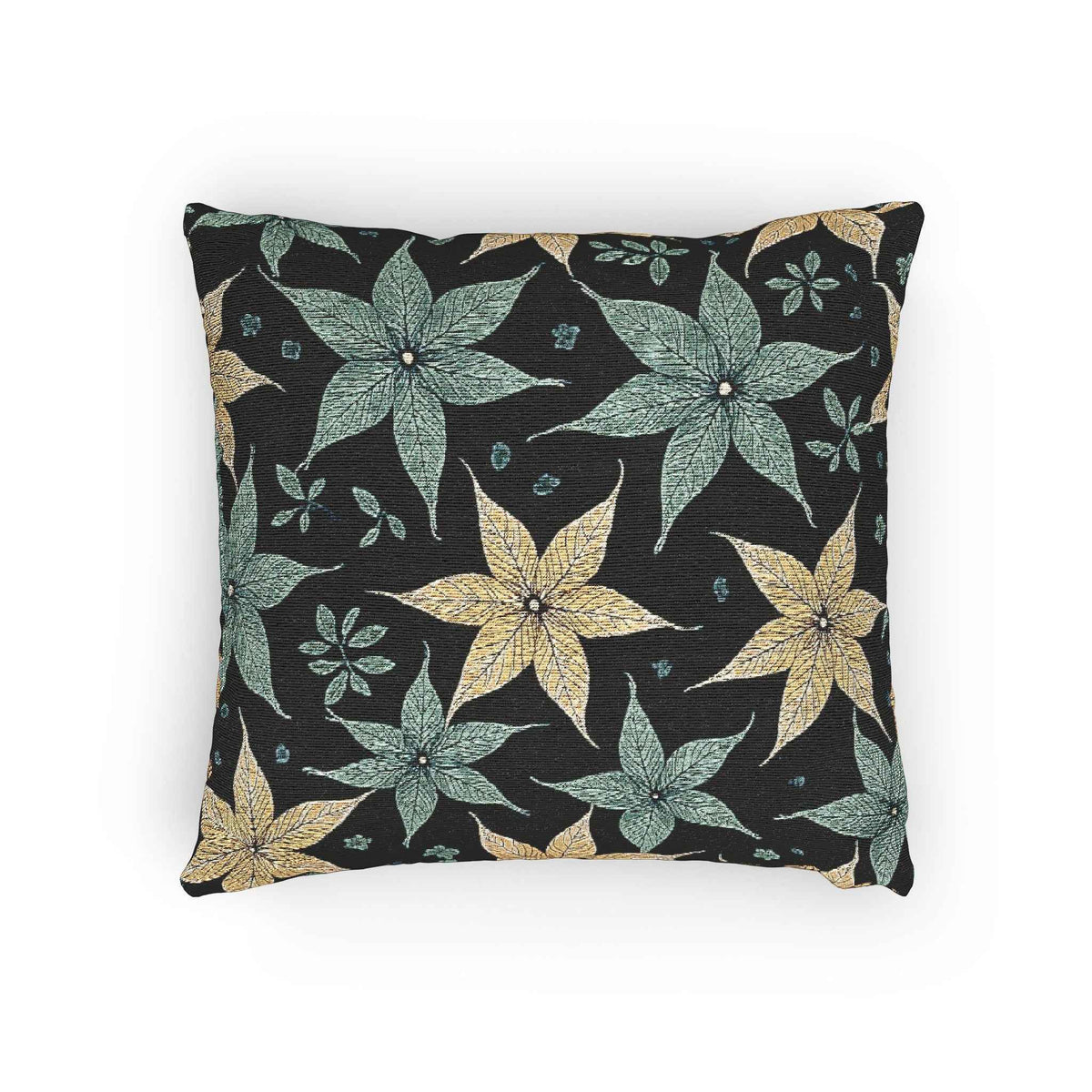 Star Floral Pattern Woven Accent Pillow - product image 6