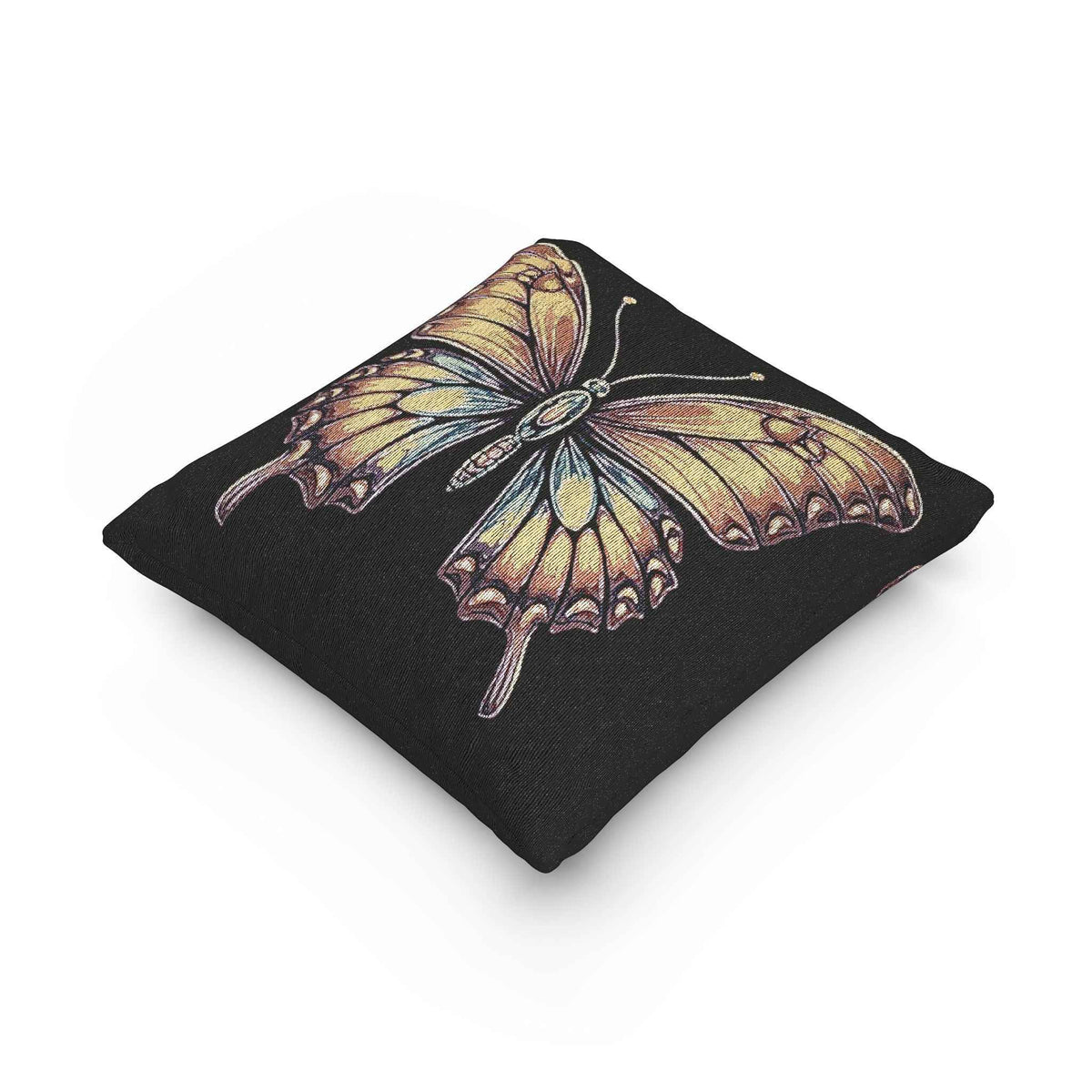 Golden Butterfly Woven Accent Pillow - product image 7