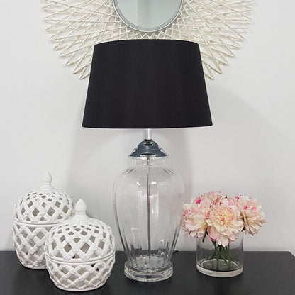 Tall Lattice Ceramic Lidded Jar - product image 1