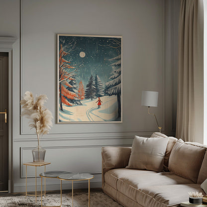 Festive Girl Canvas Wall Art - product image 12