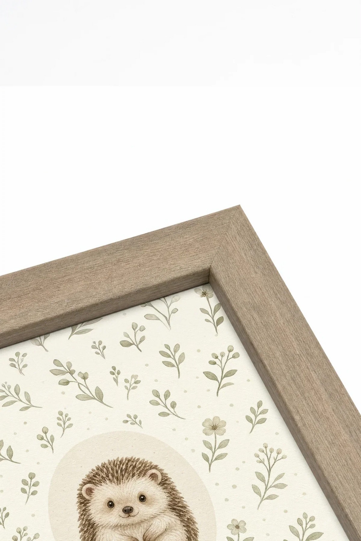 Woodland Hedgehog Framed Canvas Art - product image 2