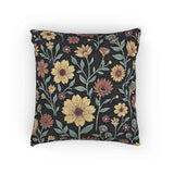 Vintage Floral Woven Accent Pillow