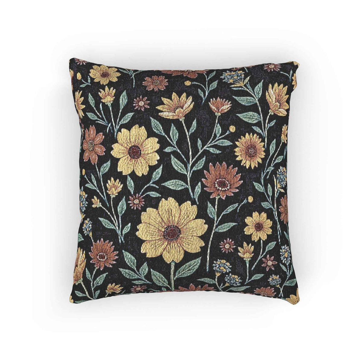 Vintage Floral Woven Accent Pillow - product image 6