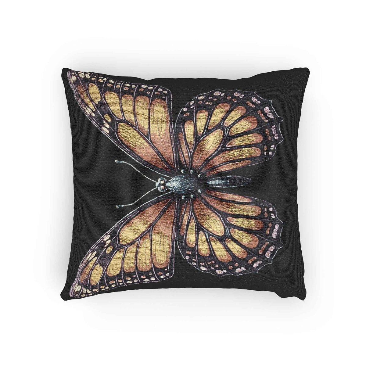 Monarch Butterfly Woven Accent Pillow - product image 7