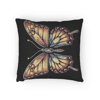 Golden Butterfly Woven Accent Pillow - product image 4