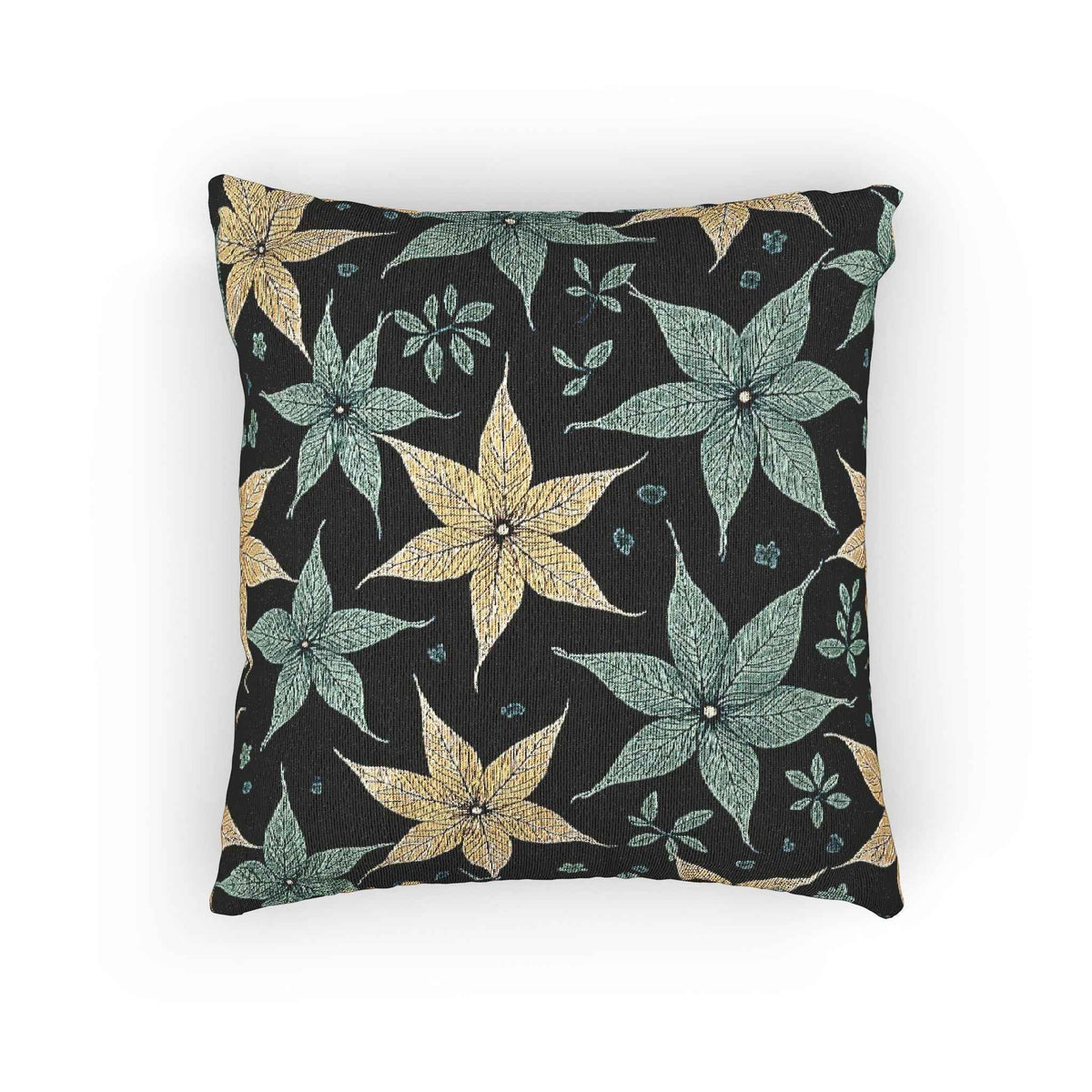 Star Floral Pattern Woven Accent Pillow - product image 5