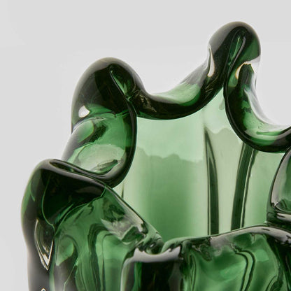 Large Green Glass Vase - product image 3