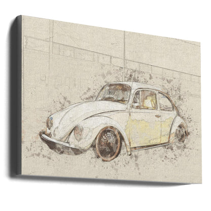 Vintage Automobile Canvas Wall Art - product image 1