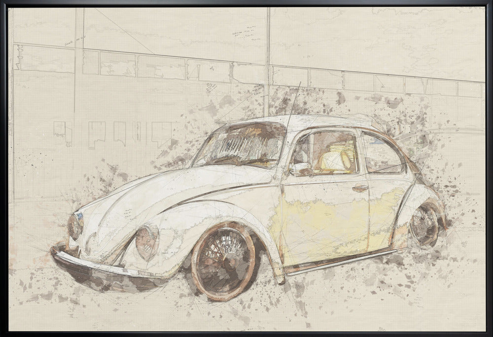 Vintage Automobile Canvas Wall Art - product image 3