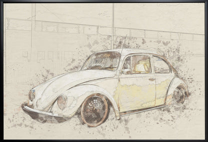 Vintage Automobile Canvas Wall Art - product image 3