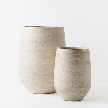 Two-Piece Tall Polystone Planter Set - product image 2