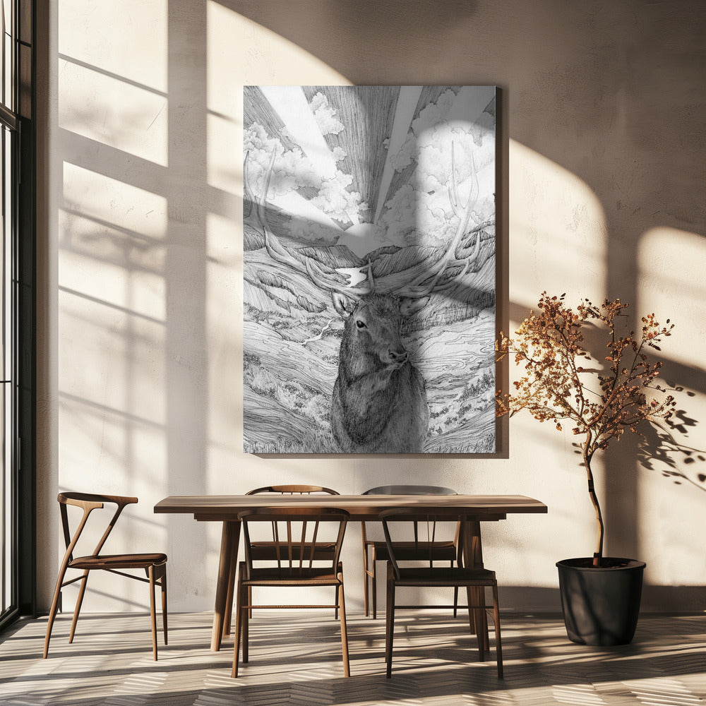Sunrise Wildlife Canvas Wall Art - product image 5