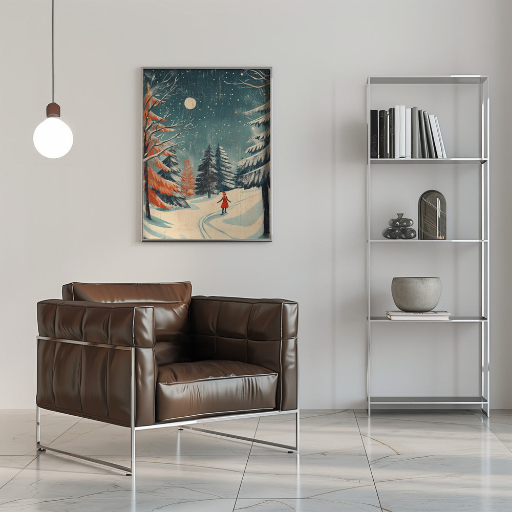 Festive Girl Canvas Wall Art - product image 8