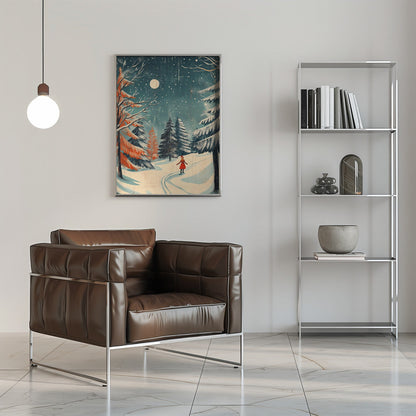 Festive Girl Canvas Wall Art - product image 8