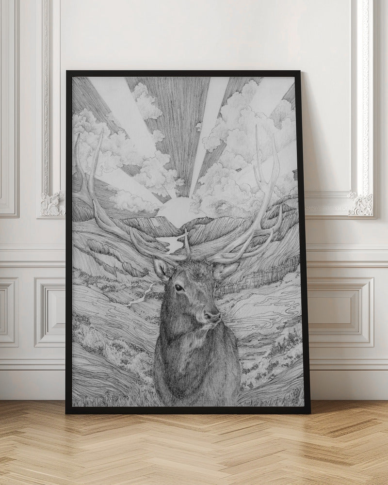 Sunrise Wildlife Canvas Wall Art - product image 4