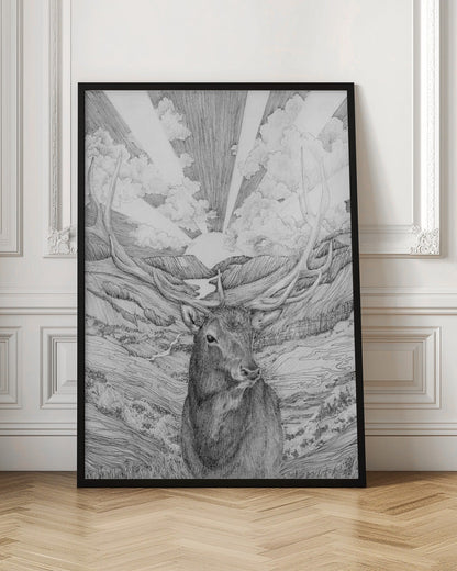 Sunrise Wildlife Canvas Wall Art - product image 4