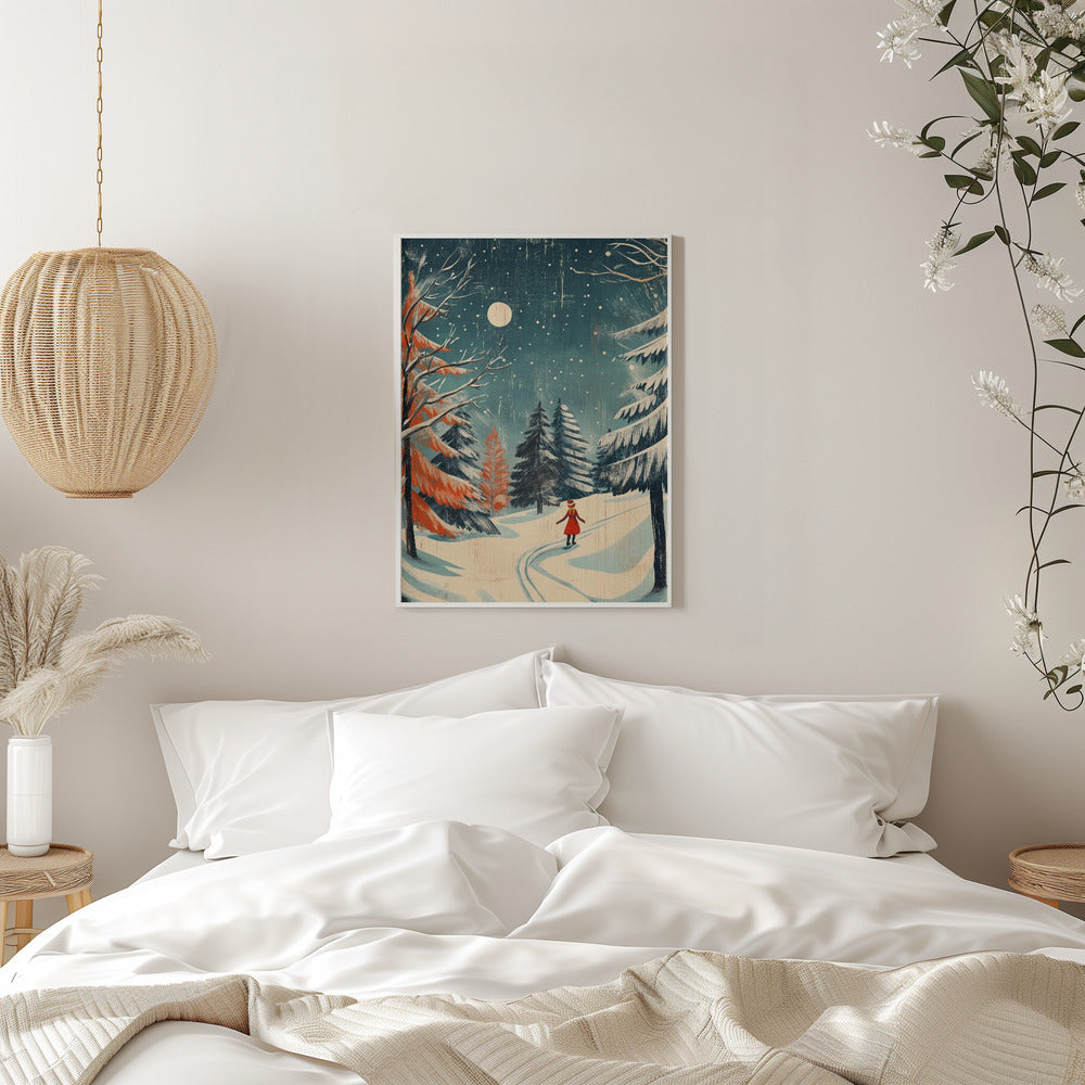 Festive Girl Canvas Wall Art - product image 11