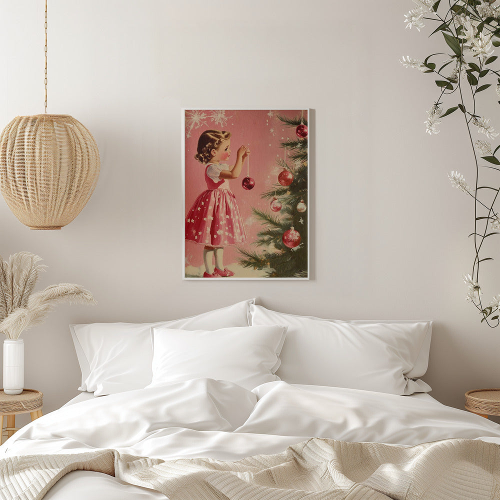 Girl with Ornaments Canvas Wall Art - product image 11