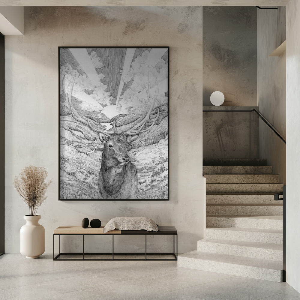 Sunrise Wildlife Canvas Wall Art - product image 7